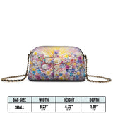 Catholight Floral Resurrection Leather Crossbody Bag