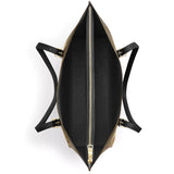 Catholight Jesus the Savior Eternal Light Leather Tote Bag