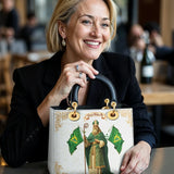 Catholight Saint Patrick's Devotion Lady Leather Bag