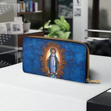 Catholight  The Immaculate Triumph Leather Wallet Purse