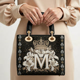 Catholight The Divine Monogram Lady Leather Bag
