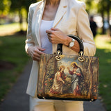 Catholight Christ and Mary Magdalene Lady Leather Bag
