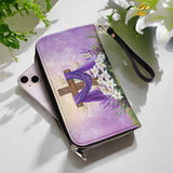Catholight  Faithful Bloom Leather Wallet Purse
