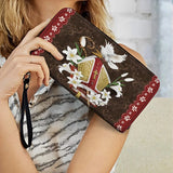 Catholight  The Bishop's Grace Leather Wallet Purse