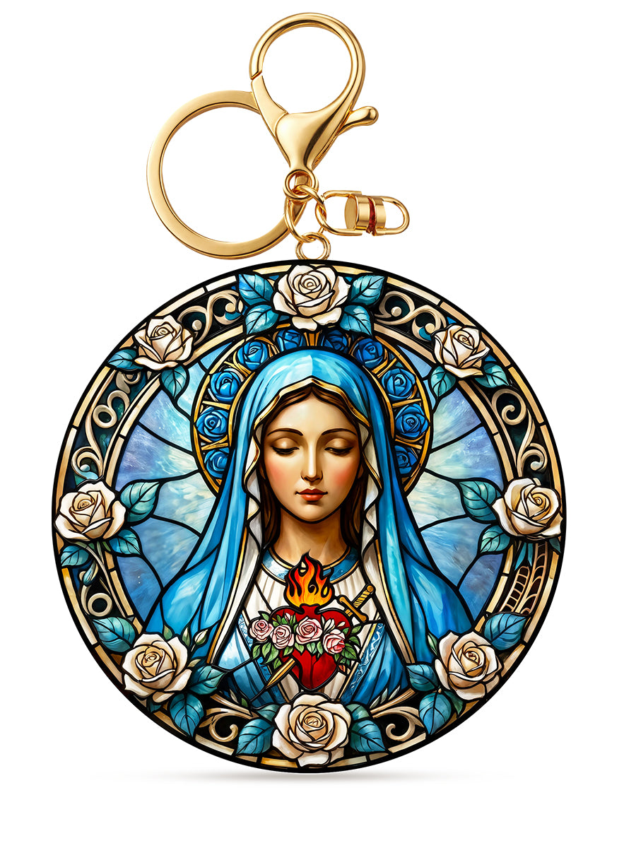 Catholight Blessed Virgin Mary Keychain