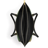 Catholight Roses of Guadalupe Leather Tote Bag