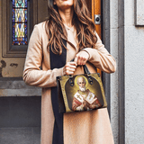 Catholight  Saint Nicholas The Patron of Generosity Leather Bag
