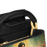 Catholight Roses of Guadalupe Leather Satchel Bag