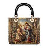 Catholight Christ and Mary Magdalene Lady Leather Bag