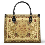 Catholight  Psalm of Peace Leather Bag