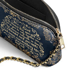 Catholight Everlasting Life Leather Crossbody Bag