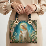 Catholight Lady Of Lourdes Lady Leather Bag