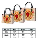 Catholight  Sacred Heart of Grace Leather Bag