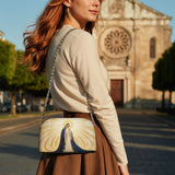 Catholight Our Lady’s Eternal Glow Leather Crossbody Bag