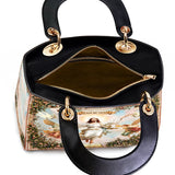 Catholight In God We Trust Lady Leather Bag