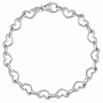 Catholight Heartbound Charm Bracelet in silver