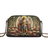 Catholight Archangel's Triumph Leather Crossbody Bag