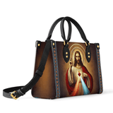 Catholight  A Testament of Grace and Compassion Leather Bag