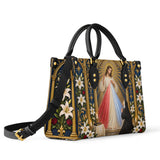 Catholight St. Faustina Divine Mercy Vision Leather Bag