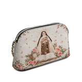 Catholight St. Thérèse of Lisieux Little Way Leather Crossbody Bag