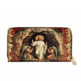 Catholight  Triumph Of Light Leather Wallet Purse
