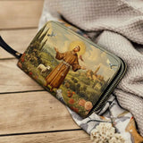 Catholight  The Spirit of Nature Leather Wallet Purse