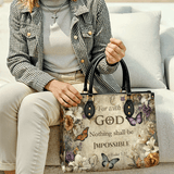 Catholight  Faithful Blossom Leather Bag