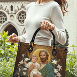 Catholight  Guardian of Faith and Purity Leather Bag