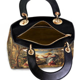 Catholight Christ and Mary Magdalene Lady Leather Bag