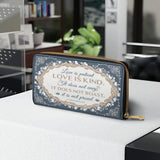 Catholight  Corinthian Elegance Leather Wallet Purse