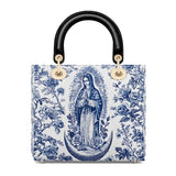 Catholight Sacred Serenity Virgin Mary Lady Leather Bag