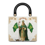 Catholight Saint Patrick's Devotion Lady Leather Bag