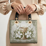 Catholight The Holy Eucharist Lady Leather Bag