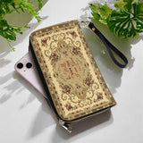 Catholight  Psalm of Peace Leather Wallet Purse