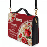 Catholight Blooming With Faith Personalized Bible Cover