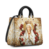 Catholight Lady of Fatima Elegance Lady Leather Bag