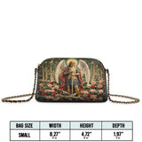 Catholight Archangel's Triumph Leather Crossbody Bag