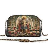 Catholight Archangel's Triumph Leather Crossbody Bag