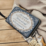 Catholight  Corinthian Elegance Leather Wallet Purse