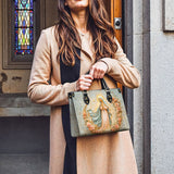 Catholight  The Crescent of Serenity Leather Bag