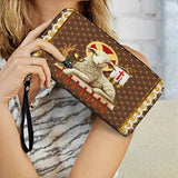 Catholight  Agnus Dei Leather Wallet Purse