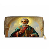 Catholight  Saint Peter’s Legacy Leather Wallet Purse