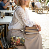 Catholight Saint John The Baptist Shepherd Leather Crossbody Bag