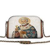 Catholight Saint Peter Reverence Leather Crossbody Bag