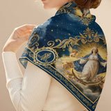 Catholight The Queen of Heaven Square Scarf