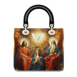 Catholight Coronation Of Mary Lady Leather Bag