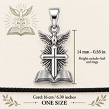 Catholight Holy Spirit Cross Bible Charm