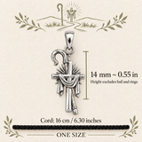 Catholight Shepherd Staff Cross Charm